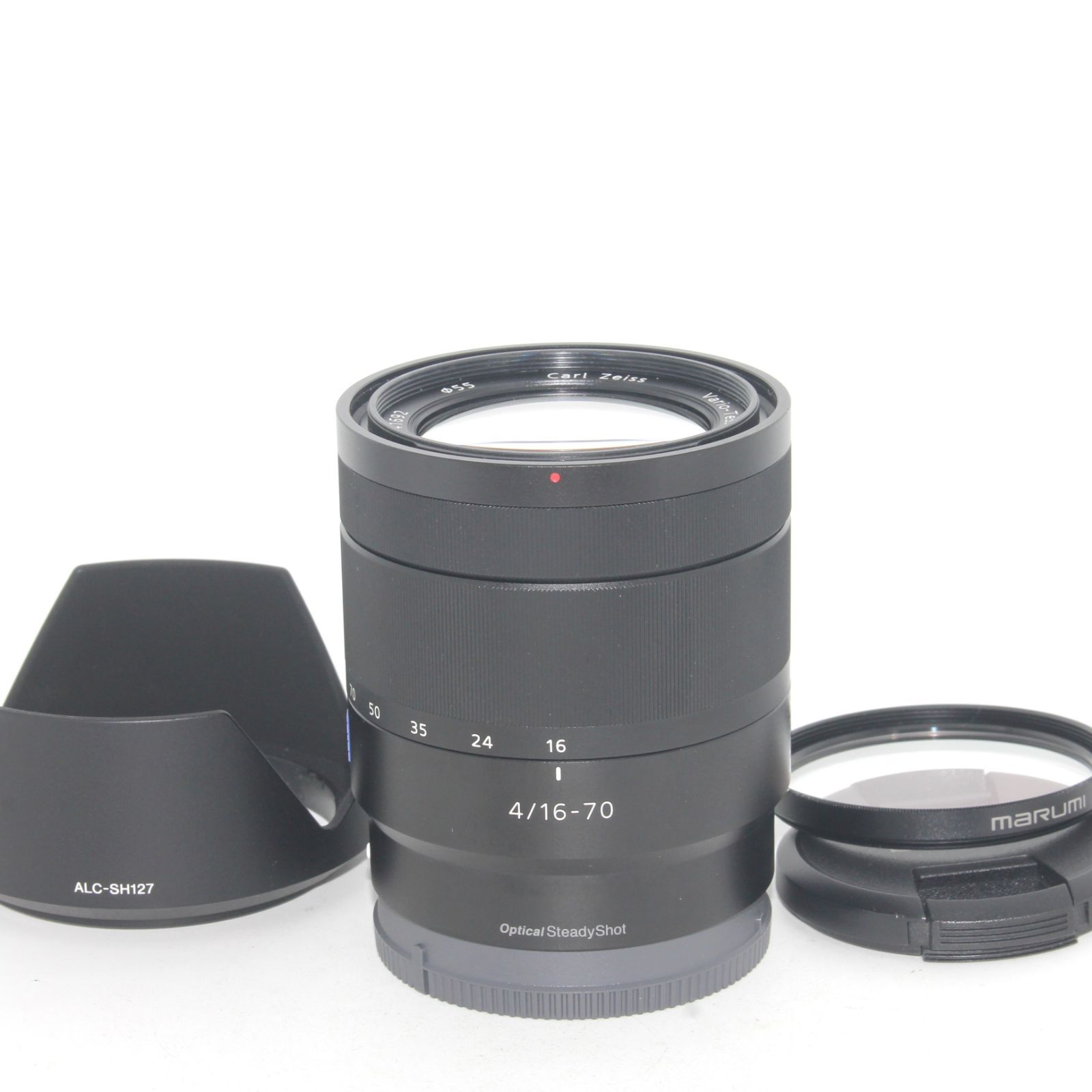 美品 SONY ソニー 標準ズームレンズ APS-C Vario-Tessar T* E 16-70mm F4 ZA OSS ツァイスレンズ  デジタル一眼カメラα[Eマウント]用 純正レンズ / SEL1670Z