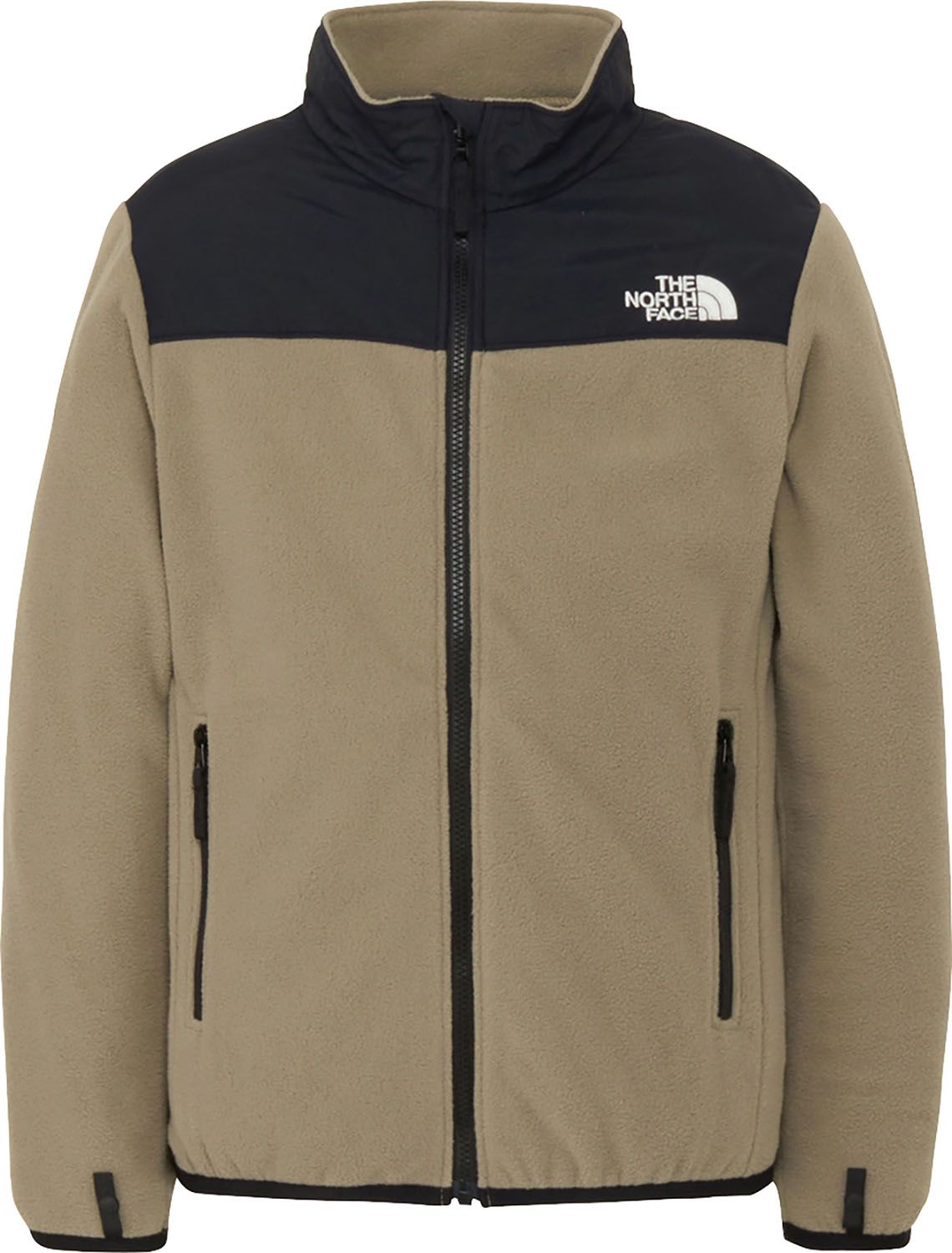 ザ ノース フェイス THE NORTH FACE アウトドア キッズ ジップインマウンテンバーサマイクロジャケット ジュニア 子供 フリース アウター 上着 保温 軽量 秋 冬 防寒着 普段着 キャンプ ロゴ刺繍入り NAJ72503 MR マッシュルーム