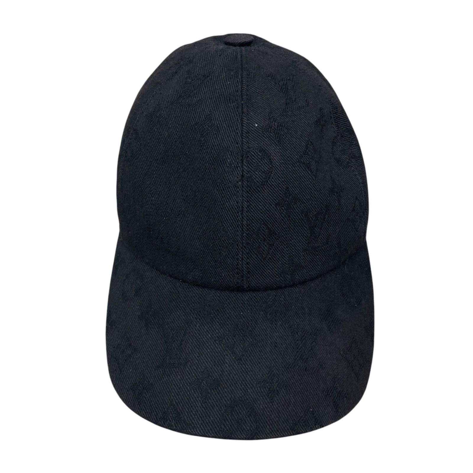 Louis Vuitton ブラック モノグラム エッセンシャル キャップ Louis Vuitton ブラック モノグラム エッセンシャル キャップ ☆LV
