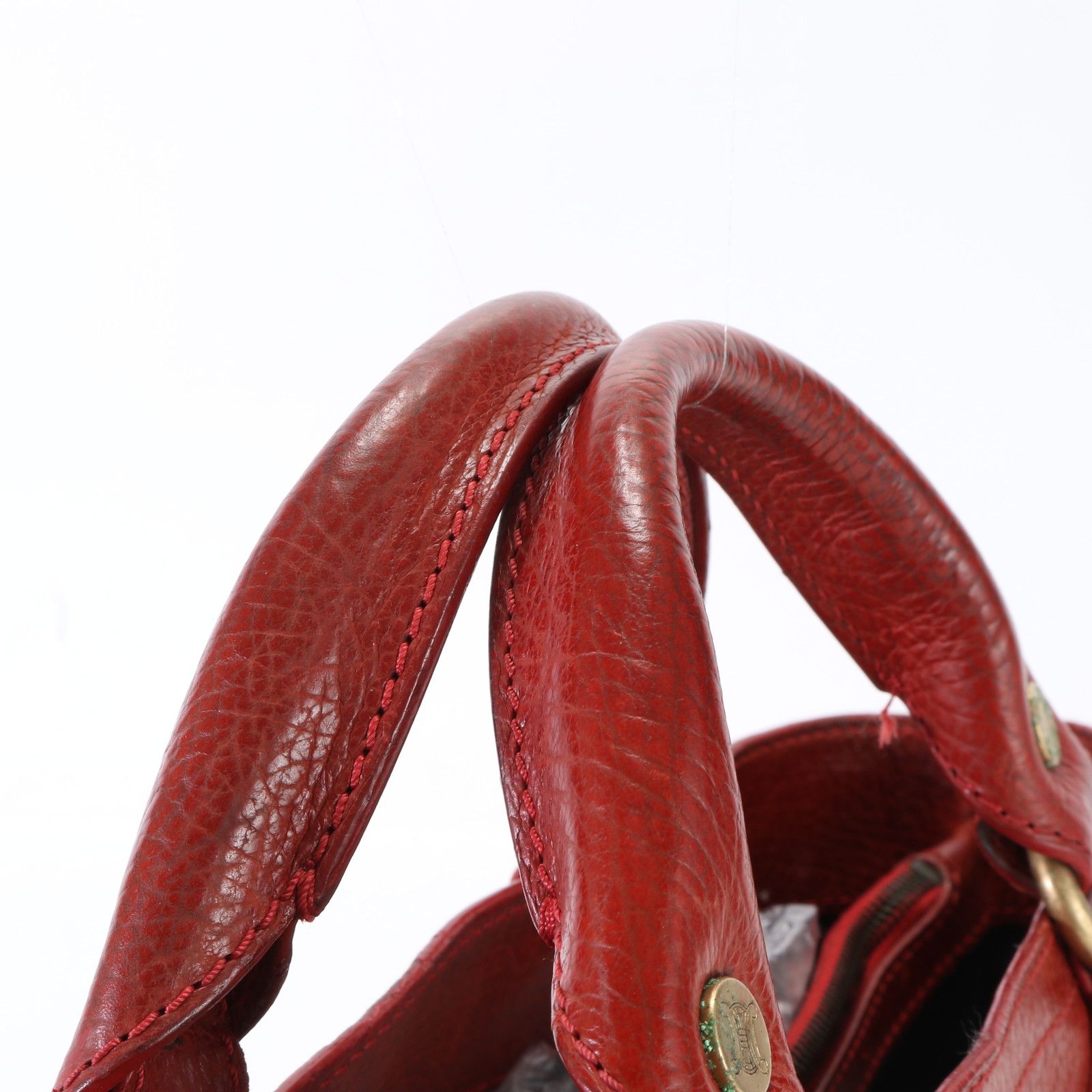 セリーヌ ブギー バッグ CE00 34 レザー トート バッグ レッド