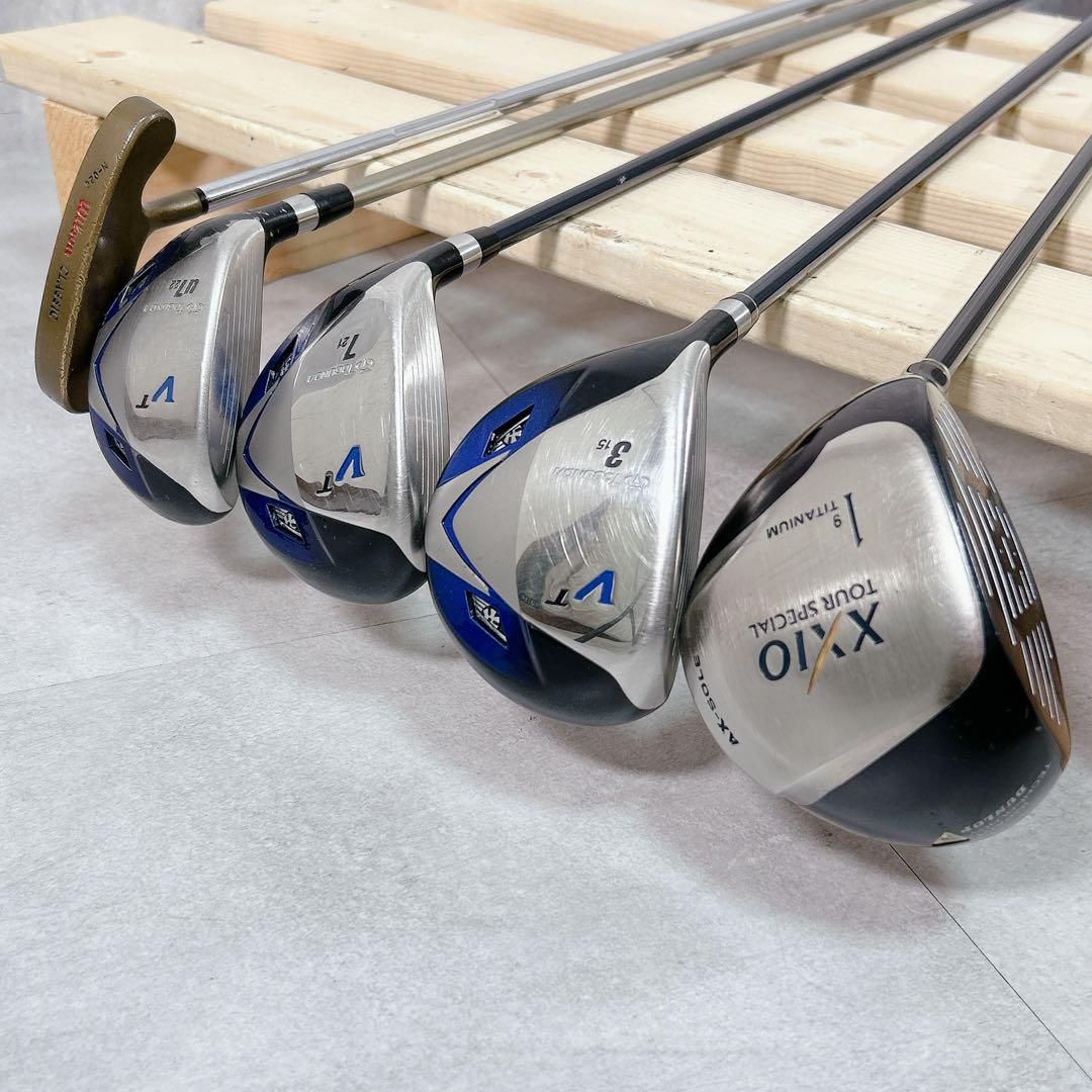 口コミで話題 X803 左利き用 XXIO 他 メンズ ゴルフ クラブ セット 15本入 秋の新作が早くも激安！