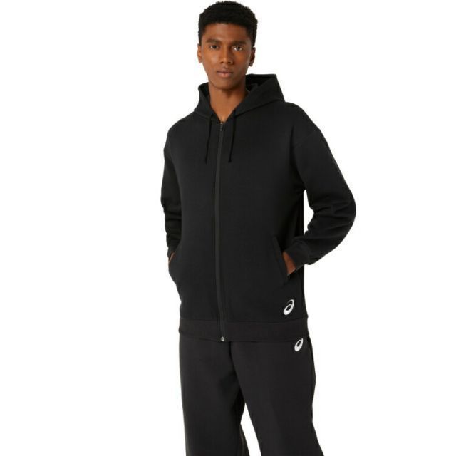 asics アシックス SWEAT PARKA パフォーマンスブラック 4XL 2063A320 1 | スポーツ スポーツウェア バスケットボール バスケ スウェットパーカ パーカー フルジップ フーディー ユニセックス スポーツ