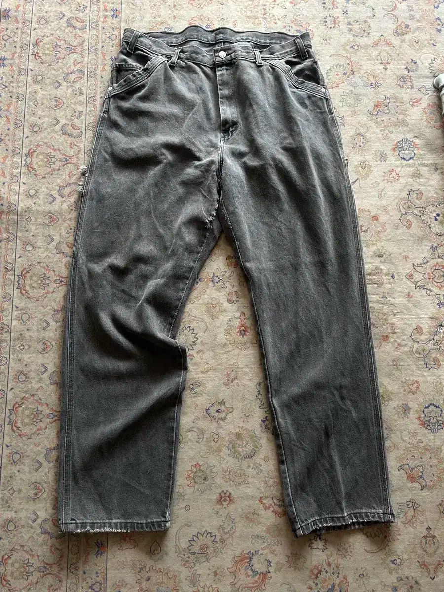 ディッキーズ ブラックカーペンターパンツ