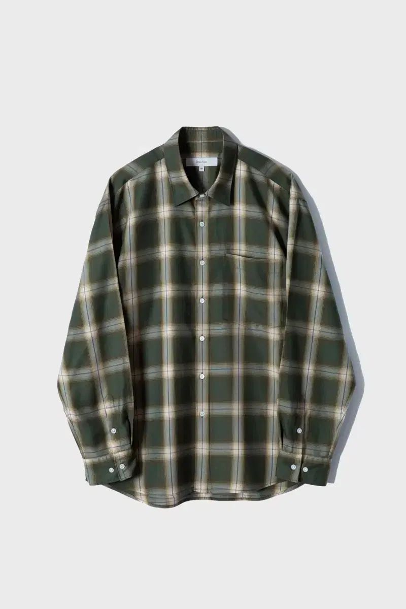 46 ファーストフロア シャツ チェック柄 リーフグリーン leaf green