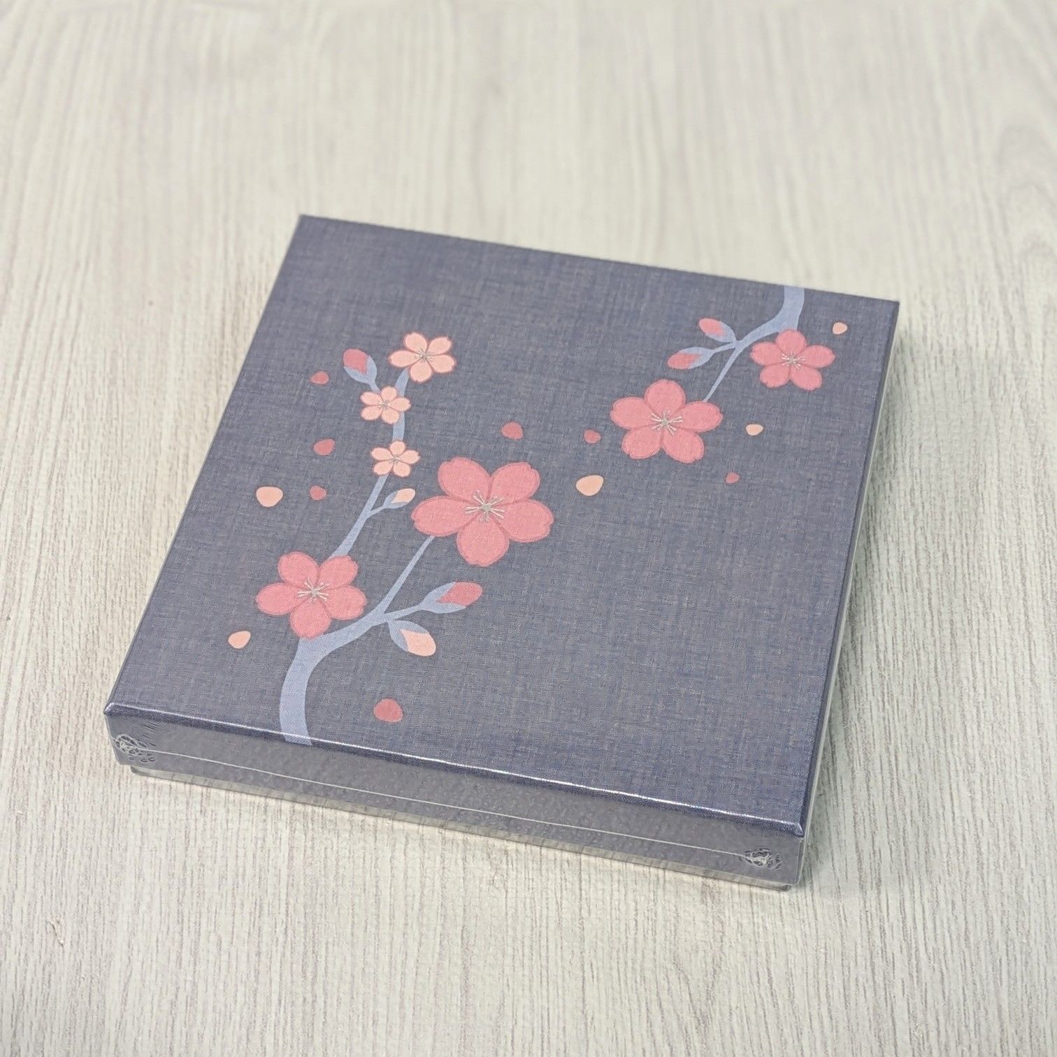 MOLESKINE 版 ノート モレスキン 藍色カバー 淡いピンク 桜柄 2冊 鉛筆 ギフトセット SKLAD-KIRPICHA_RU