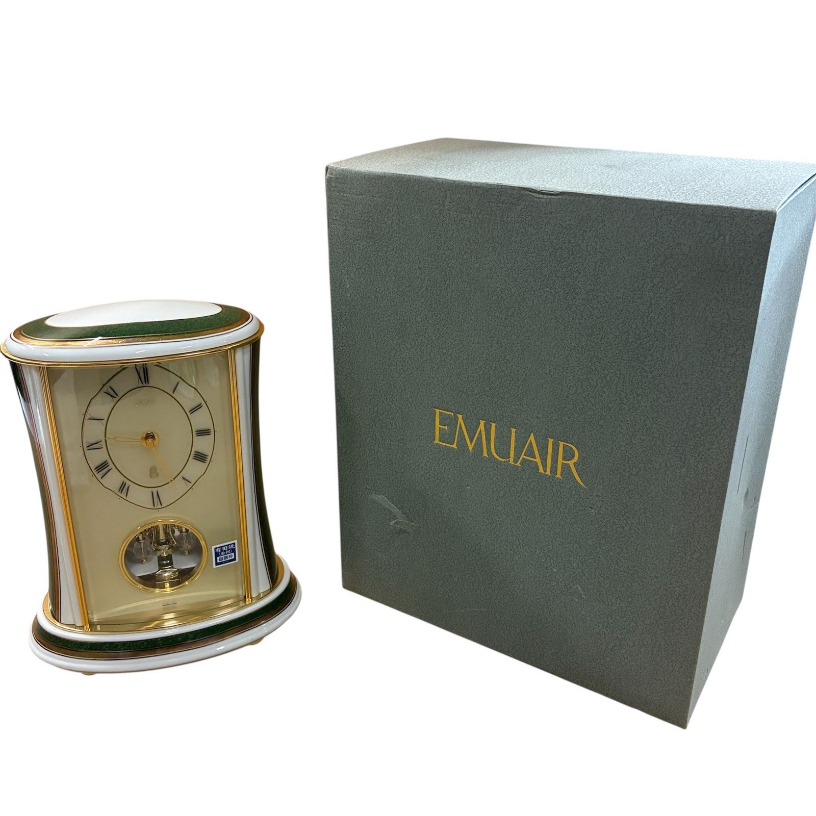 ☆ EMUAIR エミュエールR2 4RH701EJ05 有田焼 メロディー 置時計 4.0kg