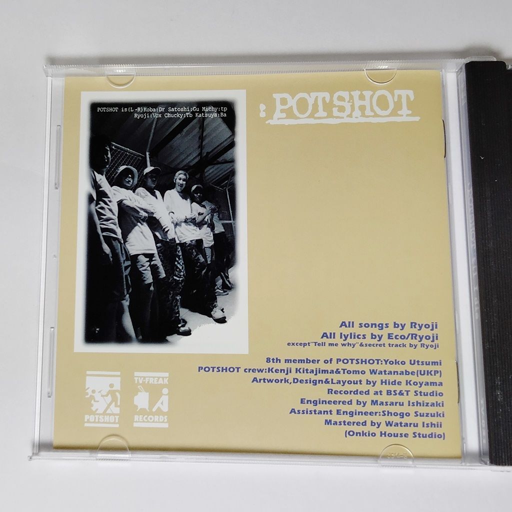 CD 「POTSHOT 'til I die」 POTSHOT（ポットショット） TV-031