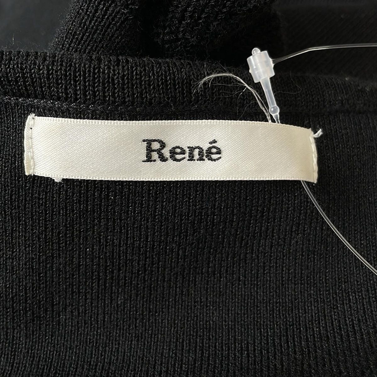 René - ルネ 半袖カットソー サイズ38 M - 黒×白 René - ルネ 半袖カットソー サイズ38 M美品 -の通販 by ブラン
