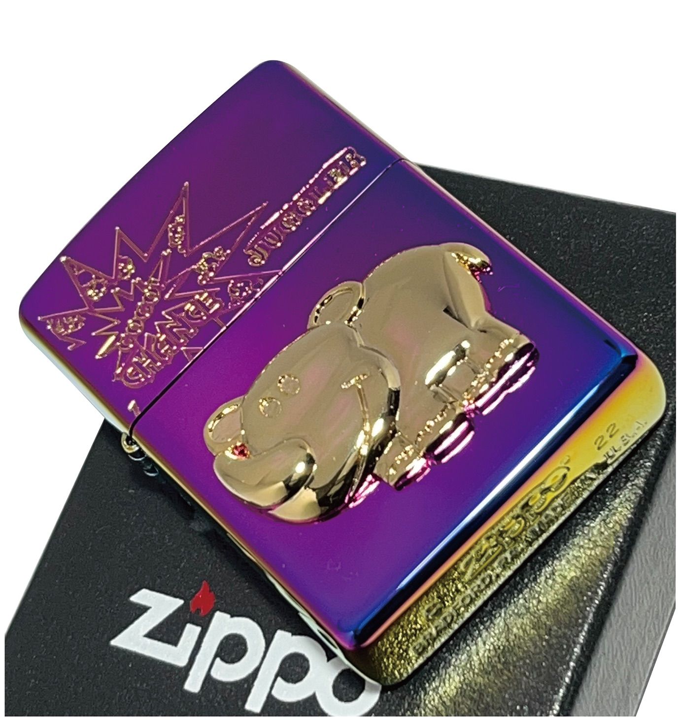 ZIPPO ジャグラーRBチタン-Gメタル1 つのっち スロット GOGOランプ