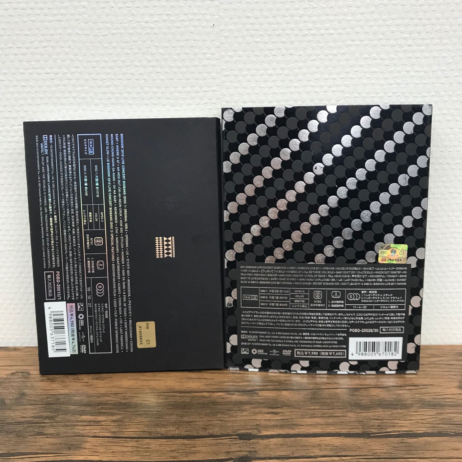 BIGBANG LIVE DVD まとめ売り （2点）/BIGBANG/250129/GF09772
