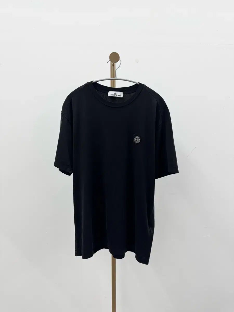 L STONE ISLAND ストーンアイランド ロゴ パッチ 半袖