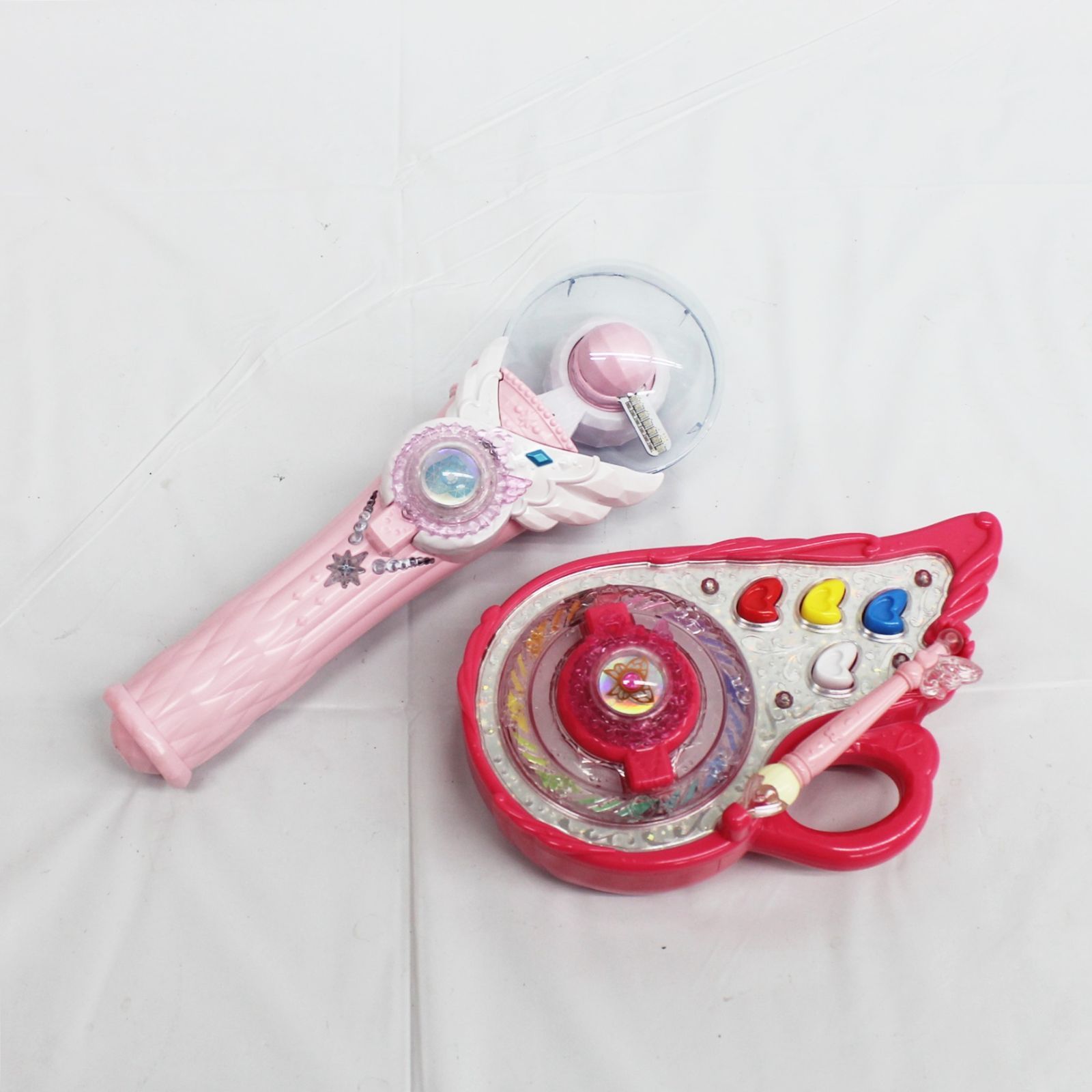 【中古】スカイミラージュ、ミックスパレット、スカイトーン 中古】BANDAI ひろがるスカイ! プリキュア 変身スカイミラージュ