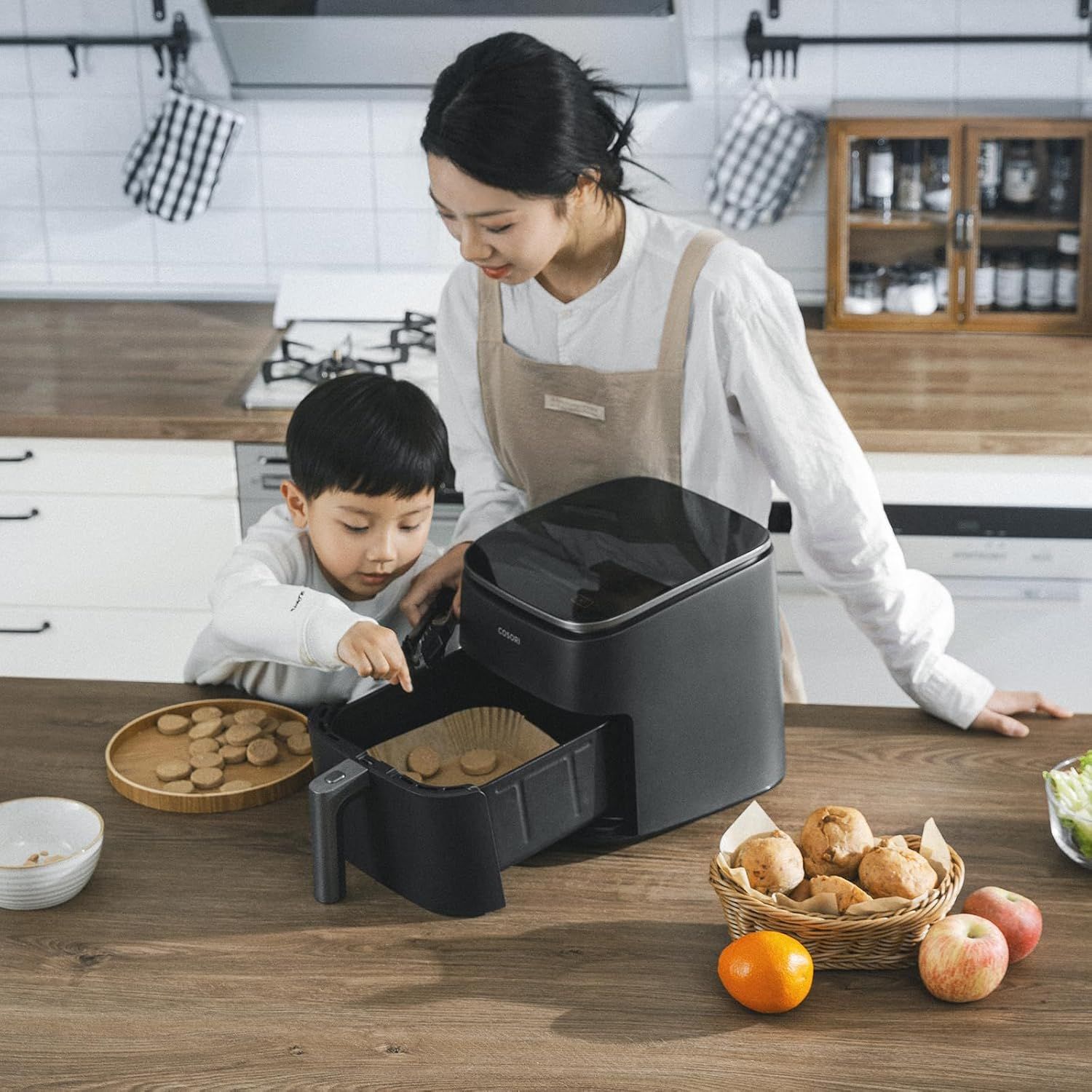 COSORI ノンフライヤー 6L大容量 家庭用 エアフライヤー DC COSORI ノンフライヤー 6L大容量 家庭用 エアフライヤー DC