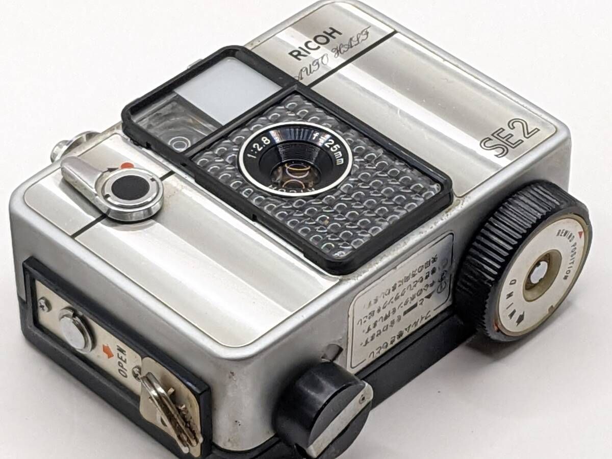 ☆実用動作品☆ RICOH リコー AUTO HALF SE2 コンパクトフィルムカメラ