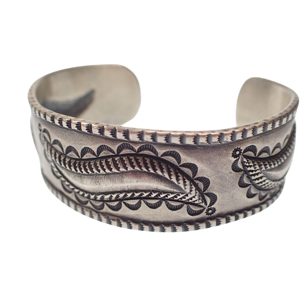 ペリーショーティー バングル コインシルバー ナバホ Perry