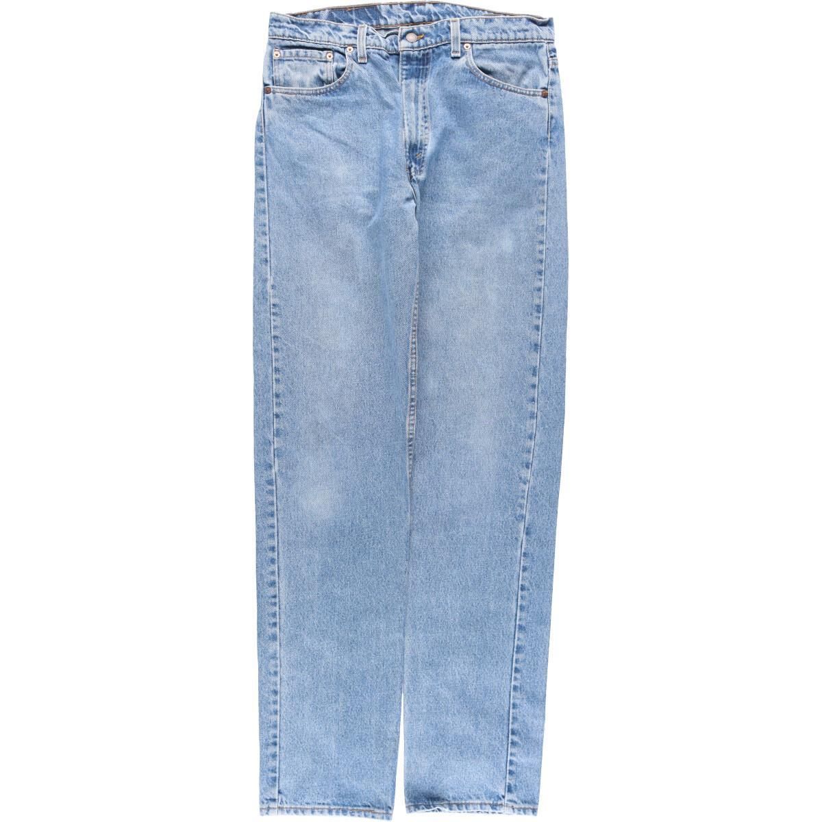 古着 90年代 リーバイス Levi's 505 REGULAR FIT STRAIGHT LEG テーパードデニムパンツ USA製 メンズw34 ヴィンテージ/eaa309195