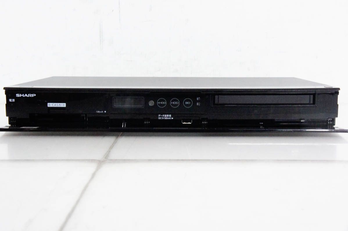 SHARPシャープ ブルーレイディスクレコーダー