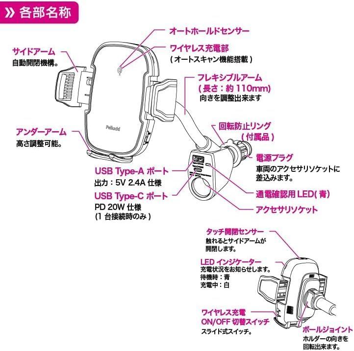 自動開閉 Qi正規認証品