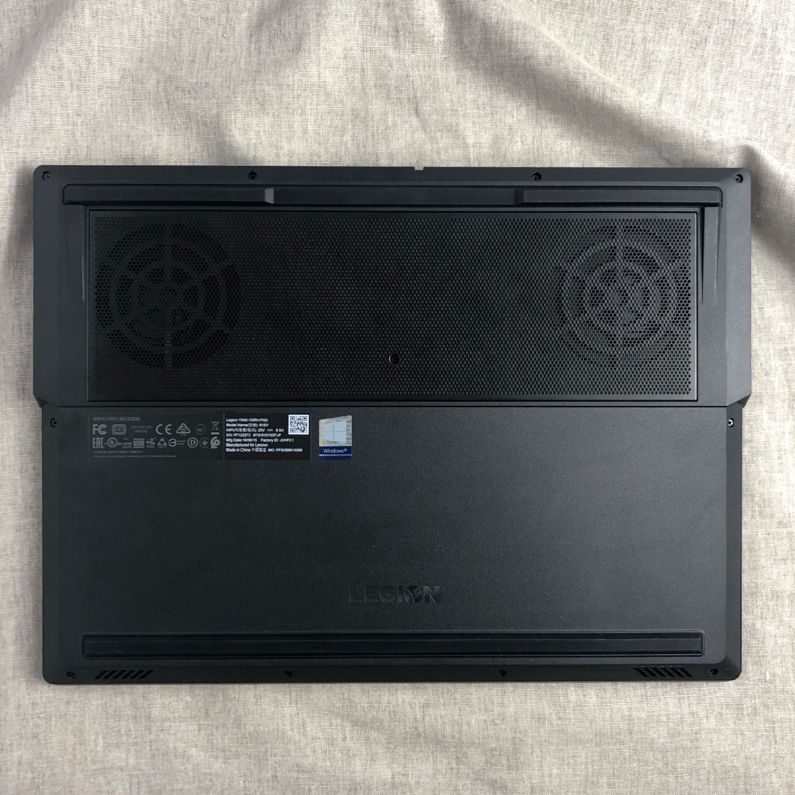 ゲーミングノートPC Lenovo レギオン Legion Y540-15IRH-PG0 【i7