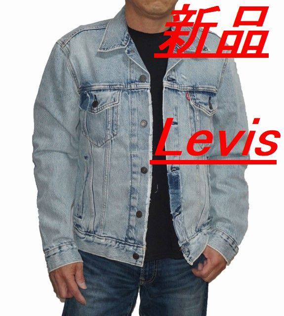 リーバイス Levis デニムジャケット ダメージリペア 72334-0674 メンズ ジージャン Gジャン アウター 春物 秋物 ユーズド加工