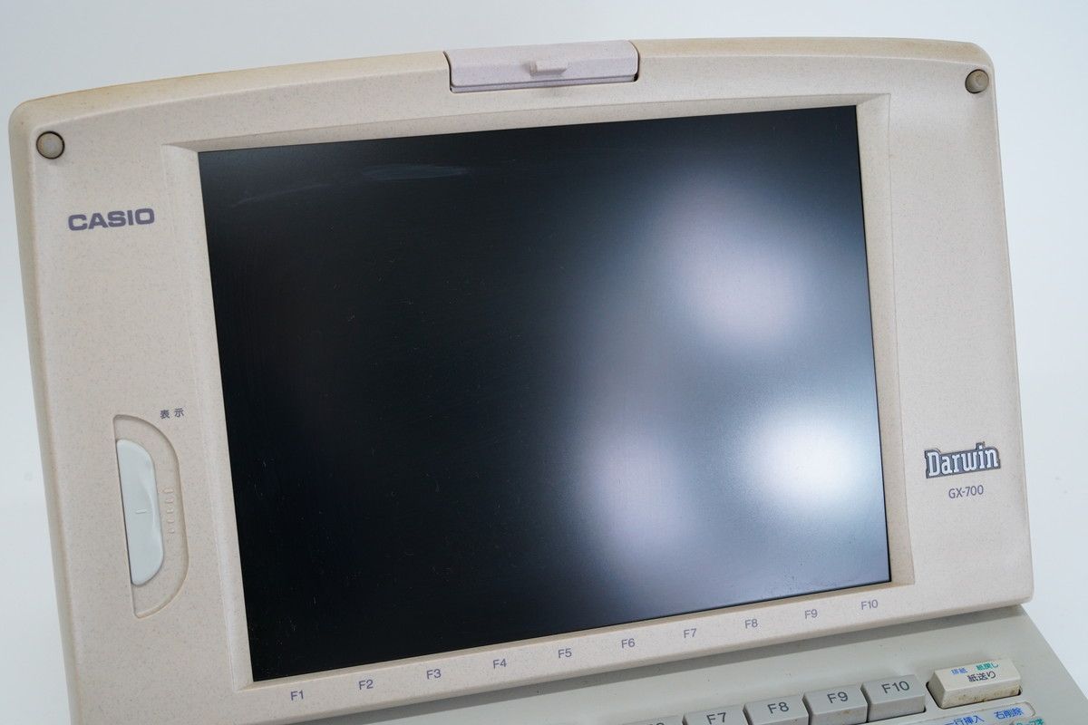 9.420. △ CASIO Darwin GX-700 ワープロ ジャンク品 - メルカリ