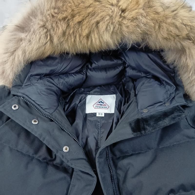 ピレネックス ロング丈ダウンジャケット