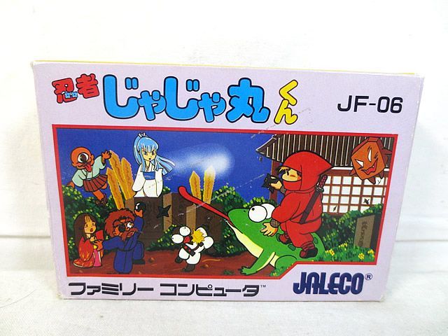 美品　ジャレコ　FC　ファミコン　忍者じゃじゃ丸くん 美品 ジャレコ FC ファミコン 忍者じゃじゃ丸くん - メルカリ