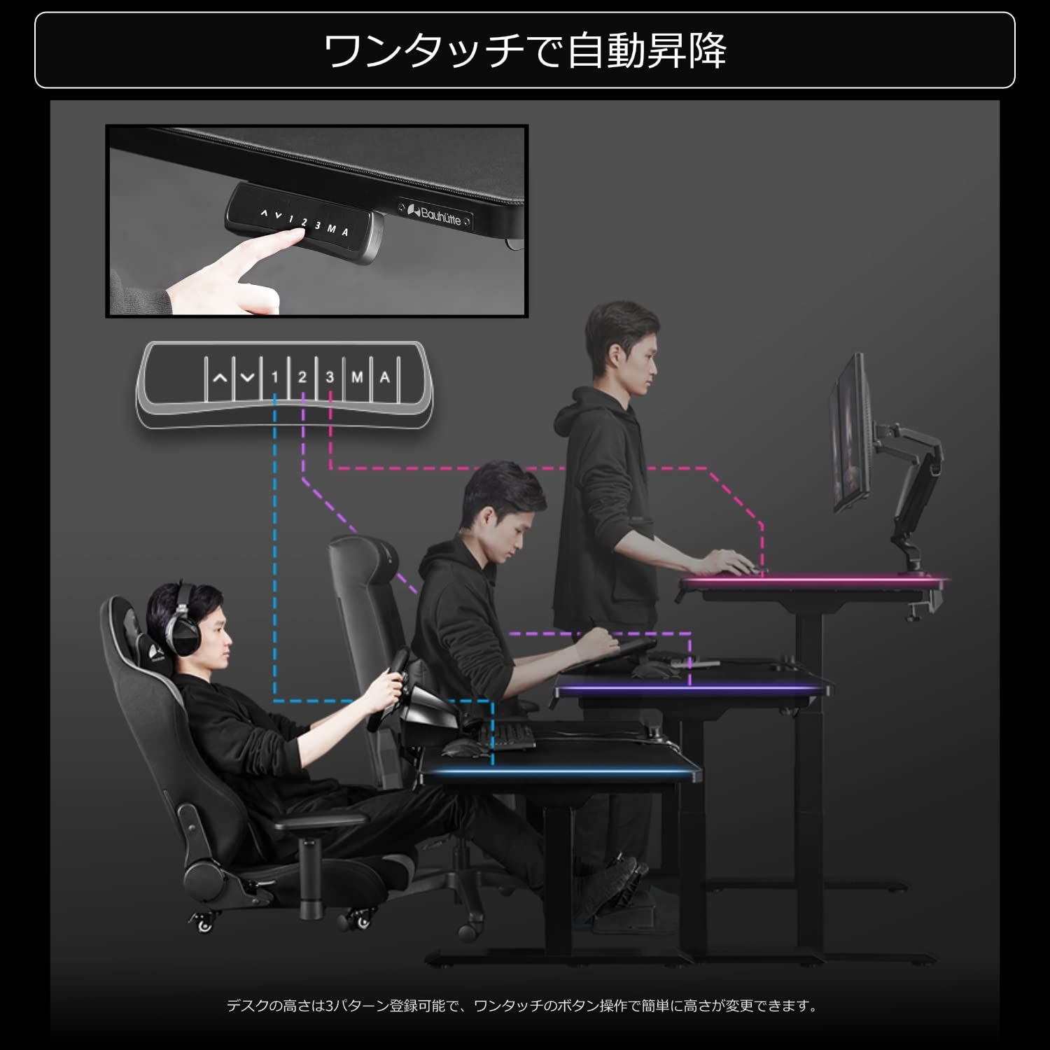 立つ