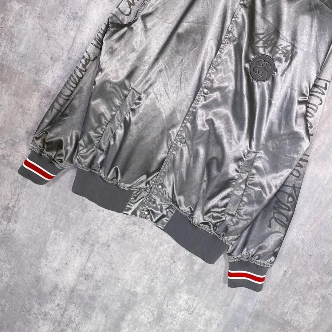 STUSSY』ステューシー (L) ワッペンロゴ スタジャン - メルカリ