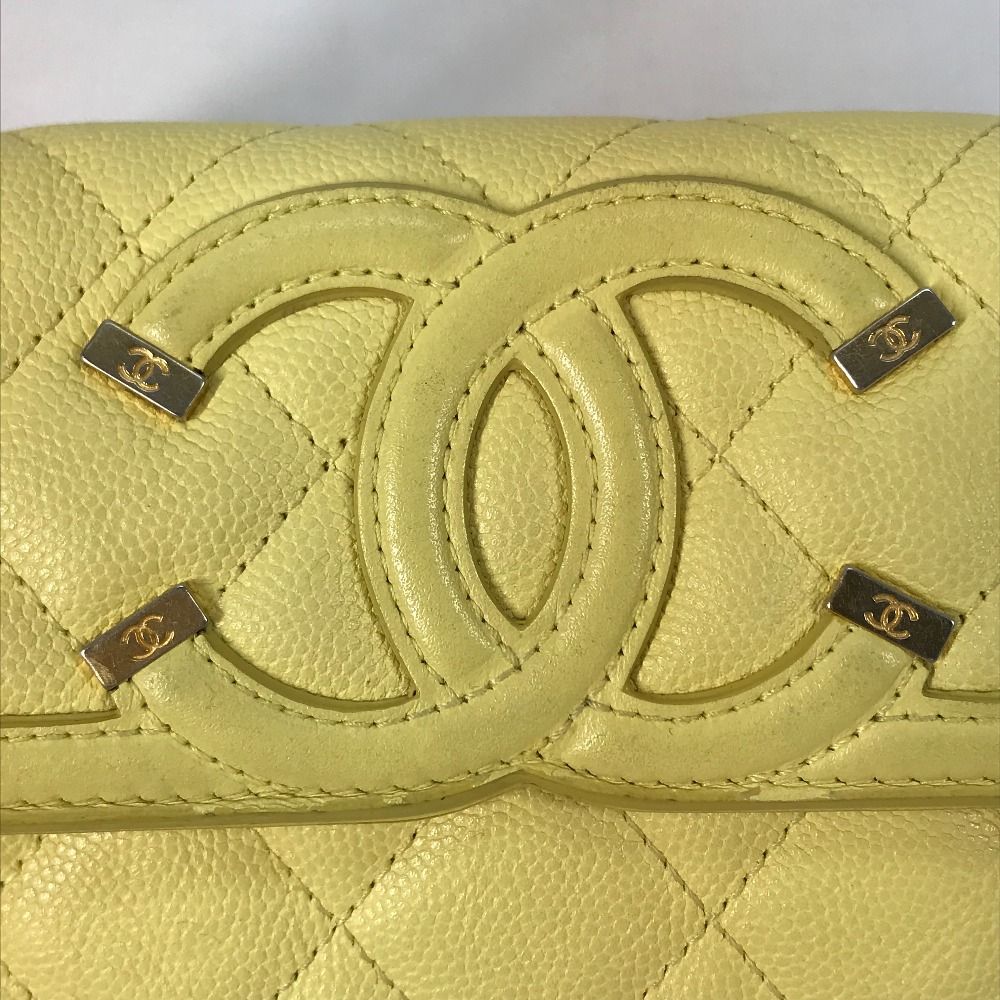 CHANEL  フィリグリーココマーク　長財布 CHANEL シャネル 長財布 フィリグリー CC ココマーク キャビア