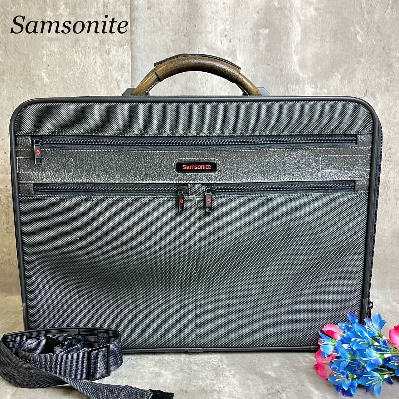 良品】 Samsonite サムソナイト 2way ビジネスバッグ ブリーフケース 