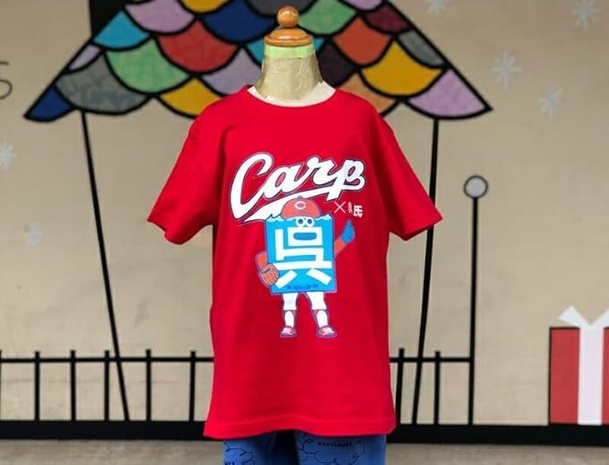 呉氏 × カープ コラボ 証紙付き 公式 Tシャツ 呉氏グッズ 広島カープ カープグッズ カープT Carp