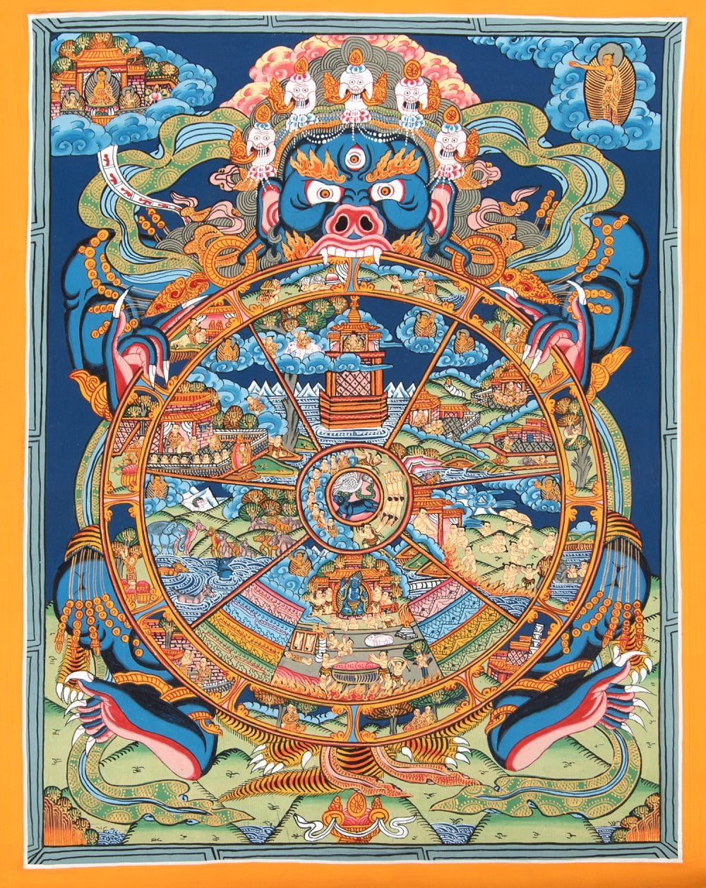 値下げ中)狩野守 厚塗り 油絵 値下げ中)狩野守 厚塗り 油絵 値下げ中