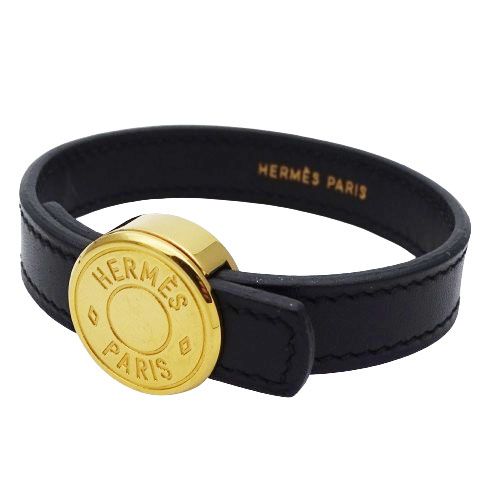 エルメス HERMES ブレスレット セリエ ルーピング レディース ブランド レザー ブラック レッド ゴールド金具 付け替え可 替えベルト付き  □I刻印 アクセサリー 【中古】 - メルカリ