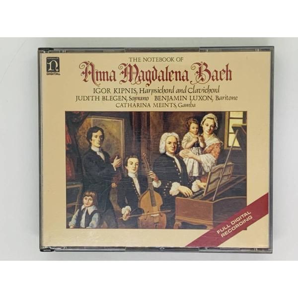 【レビューで送料無料】 2CD IGOR / BACH MAGDALENA ANNA THE イーゴリ・キプニス 西独盤 クラシック
