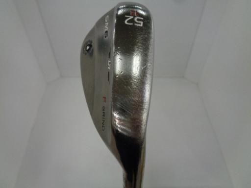 タイトリスト VOKEY SPIN MILLED SM6 スティールグレー 52° 12°F ウェッジ WG NS PRO MODUS3 TOUR120 フレックスS メンズ 男性用 右利き 右用 Cランク ゴルフクラブ