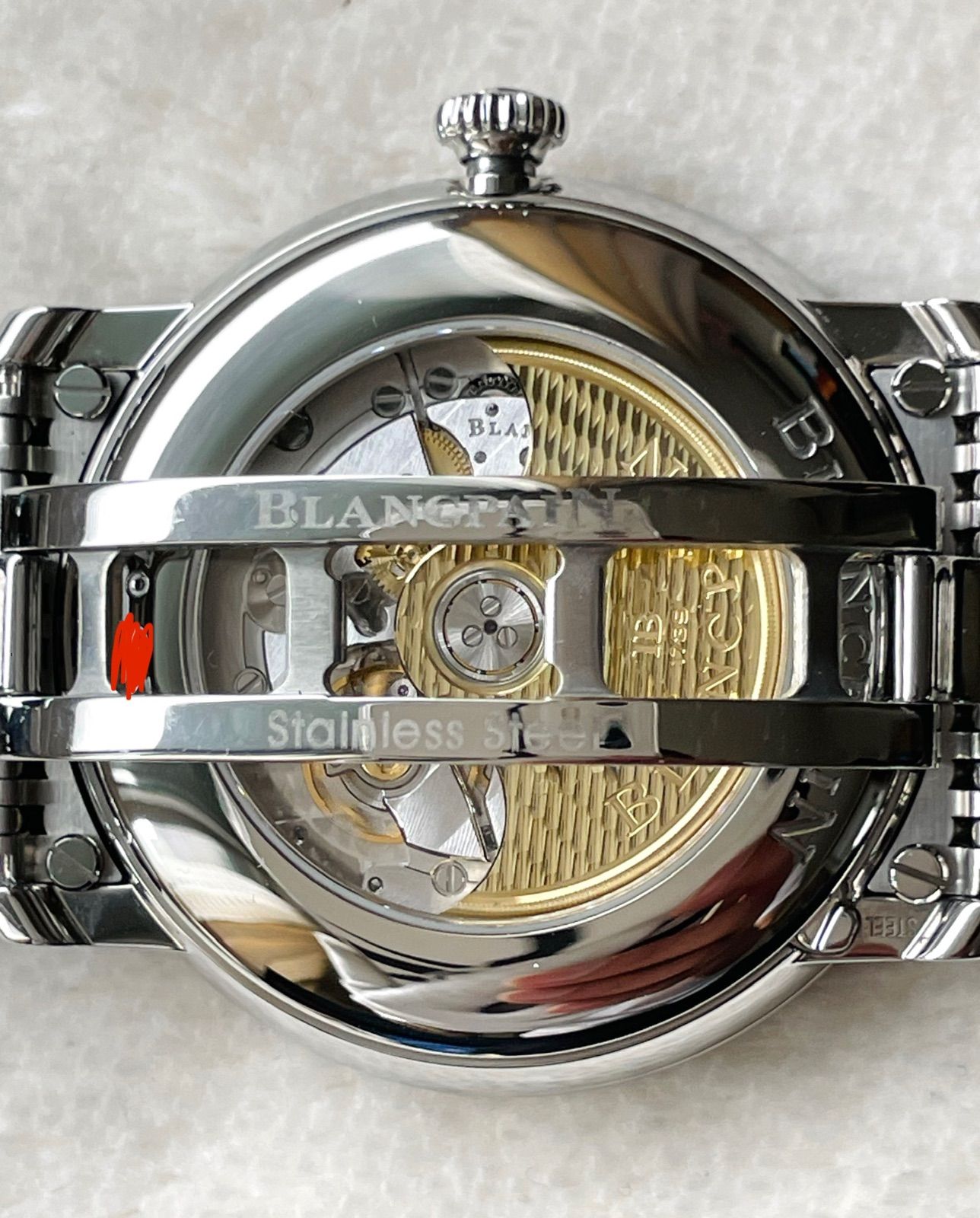 ブランパン極美品！ BLANCIPAIN ヴィルレ Villeret 6668-1127-MMB