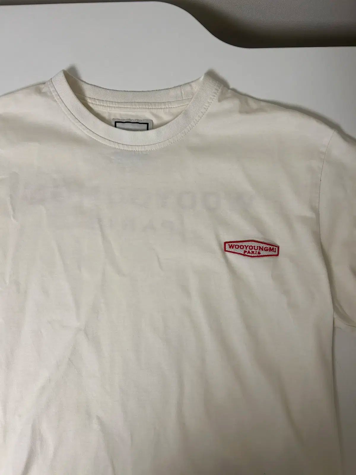 WOOYOUNGMI(ウーヨンミ) Off-White(オフホワイト) バックロゴ