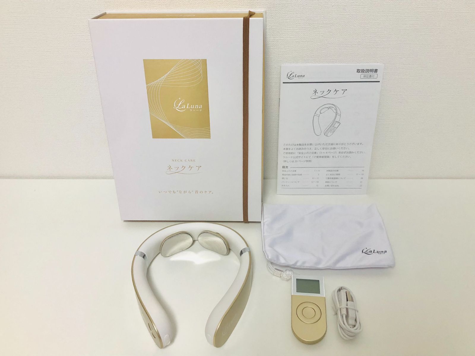 ボディ・フェイスケア LaLuna HN-R0211LA-GLD GOLD La Luna ネックケア シャンパンゴールド | 【La Luna】公式ストア