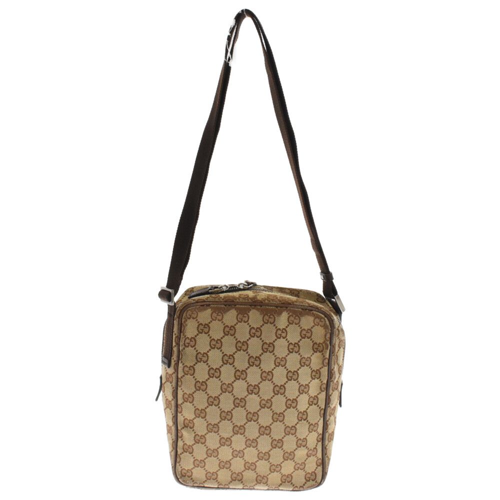 GUCCI (グッチ) GGキャンバス ショルダーバッグ 03136・1956