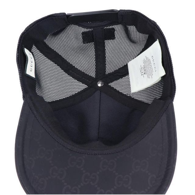 GUCCI】グッチ ベースボールキャップ GG ナイロン Sサイズ 510950