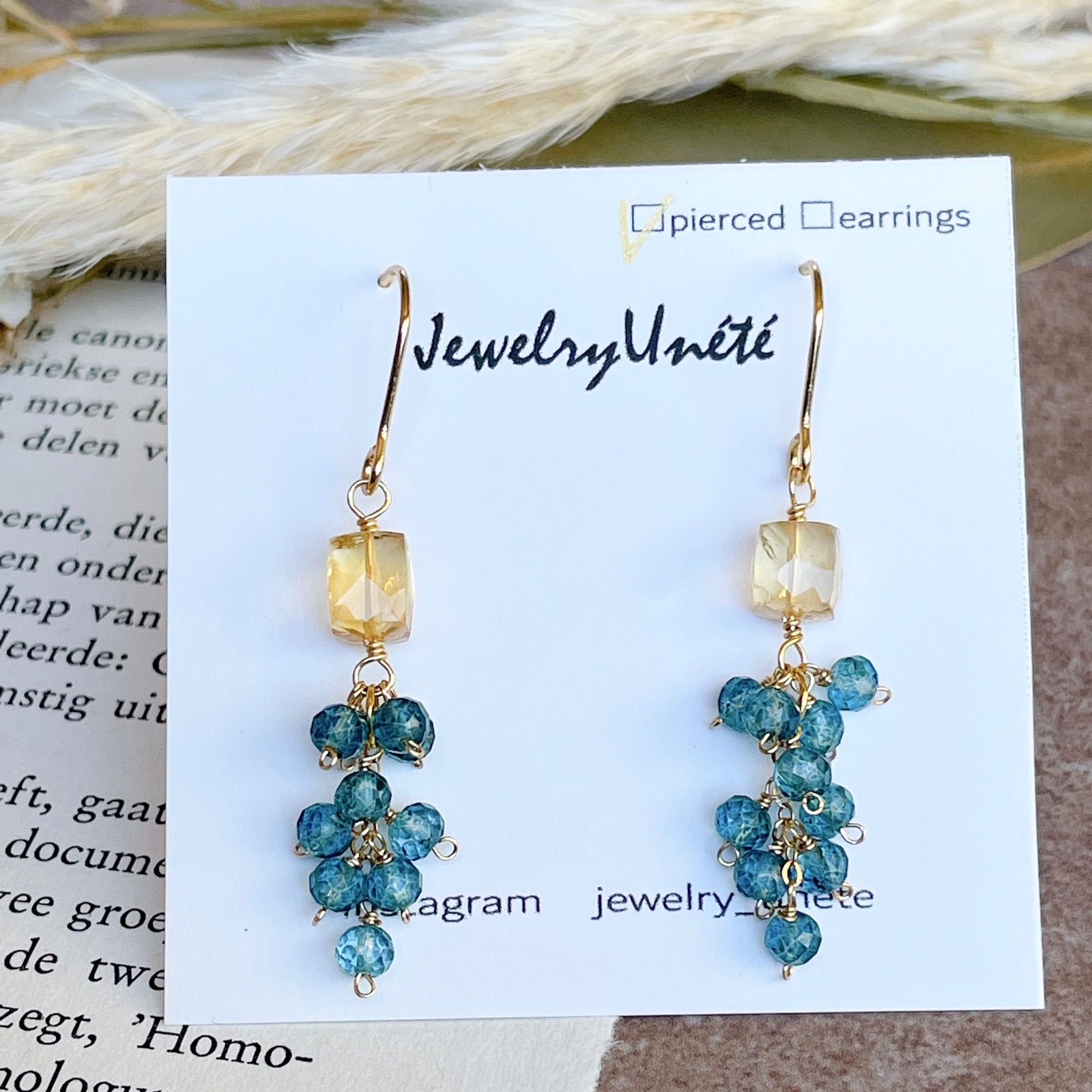 ✡【シャラシャラピアス】 たのしみ 