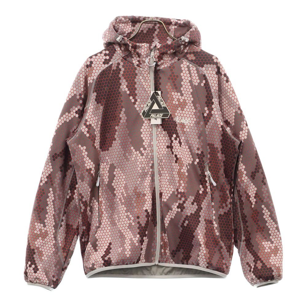 Palace Skateboards パレススケートボーズ P-TEC FLEECE JACKET ピーテック 総柄プリント フリースジャケット グレー P26CS063
