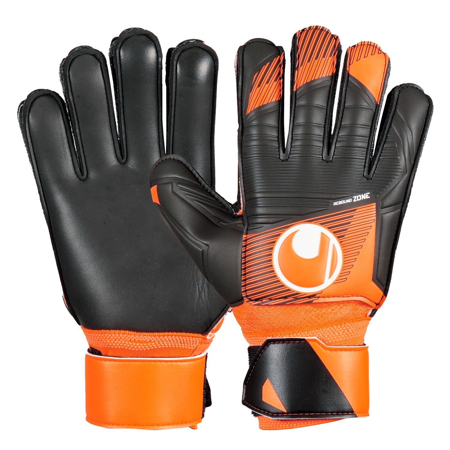 ウールシュポルト　 ソフトレジストフレックスフレーム　サッカー　キーパー手袋　uhlsport　キーパーグローブ　1011317-01　フローオレンジ×ホワイト×ブラック　8500