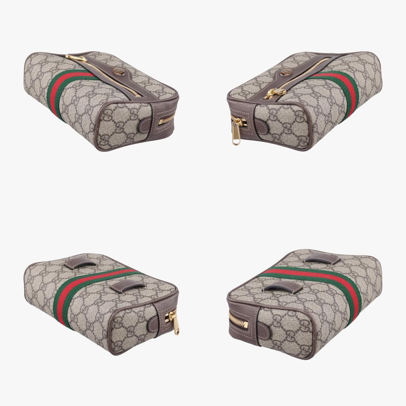グッチGucciオフィディアブラウンPVCコーティングキャンバス517076B025781171