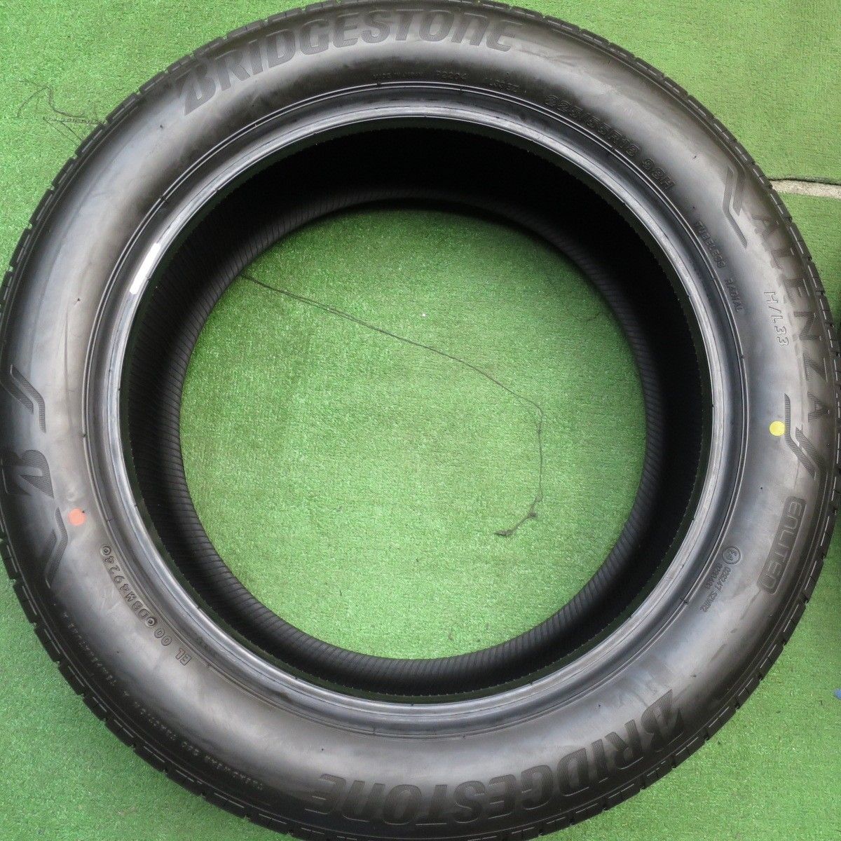 送料無料] 新車外し！24年☆225/55R18 ブリヂストン アレンザ H/L33