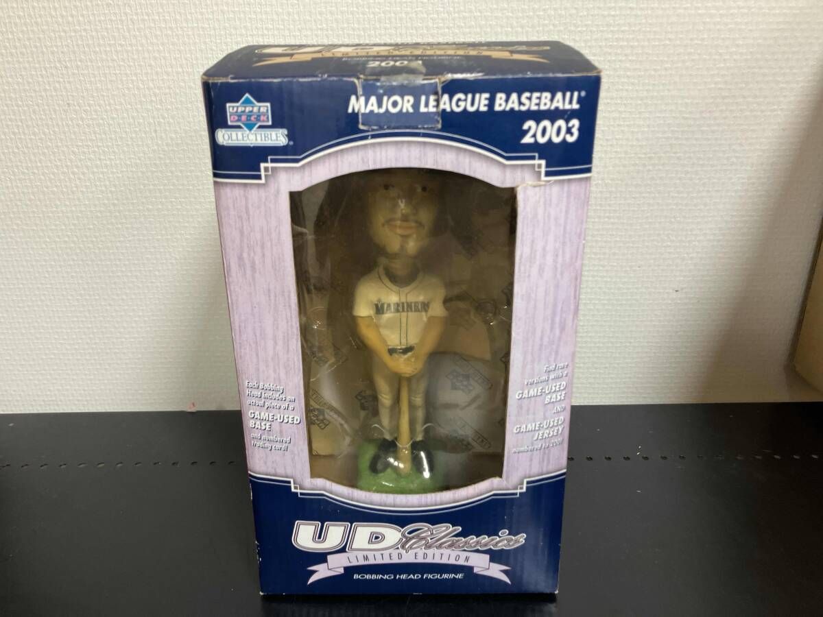 現状品 UPPER DECK campany イチロー　バブルヘッドフィギュア
