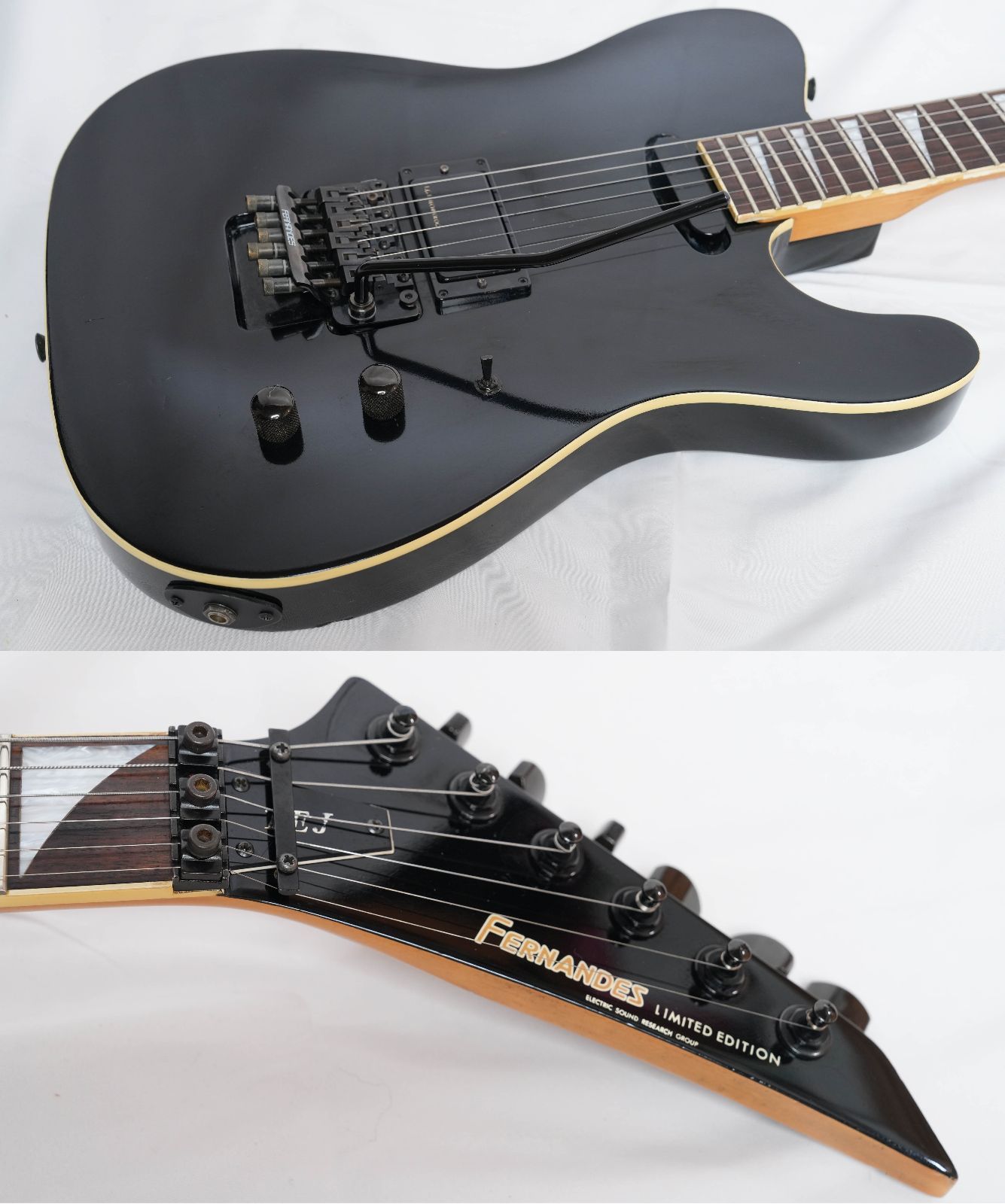 ☆FERNANDES☆TEJ-80 TELECASTER FRTロック式トレモロ装備 後期