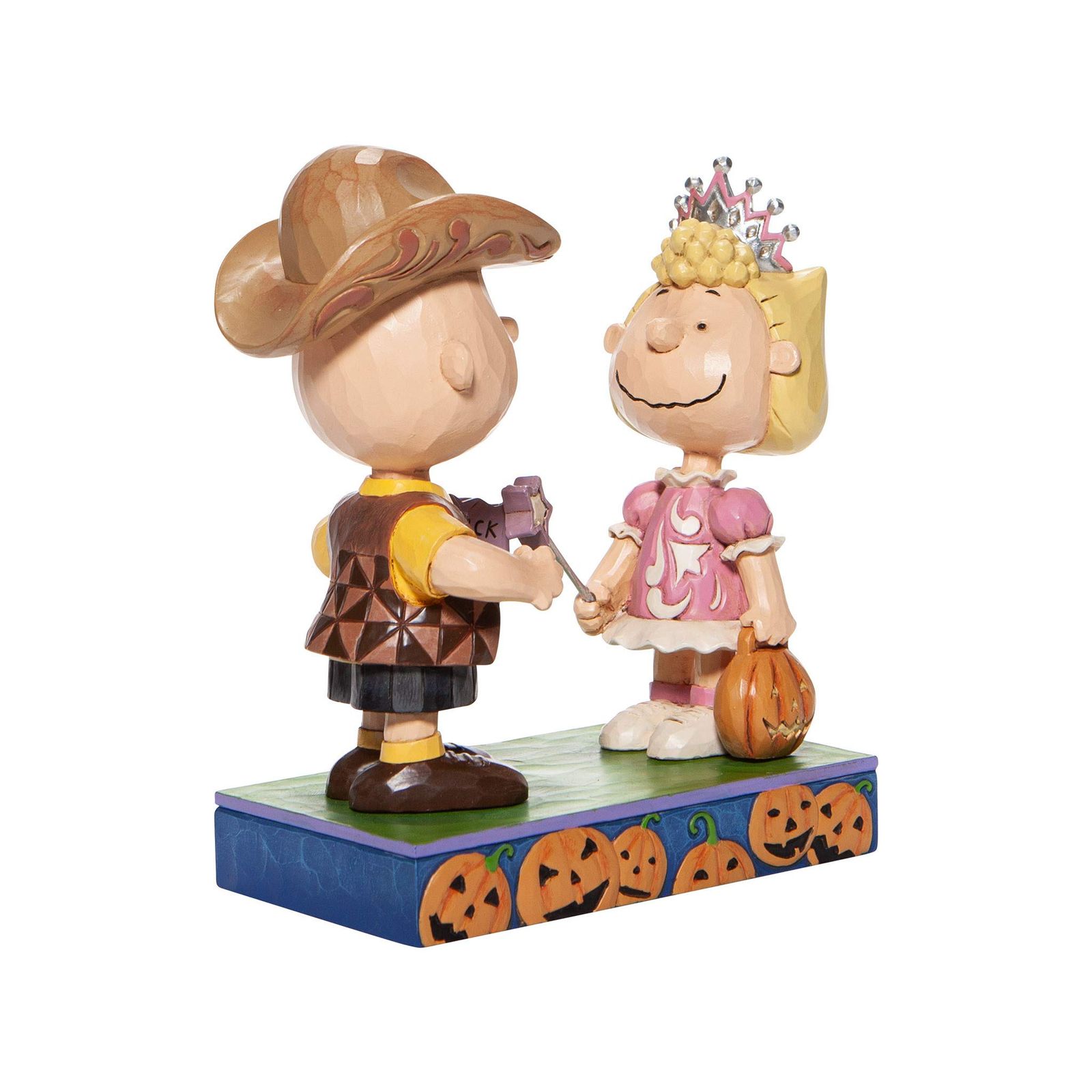 enesco Jim Shore チャーリーブラウンu0026サリー トリック オア トリート 6006944 W12×H14×D6cm  スヌーピージムショア チャーリーブラウン＆サリー エネスコ ジム ちー様 専用 (おまとめ品) 3セット ぬい服 ハロウィン