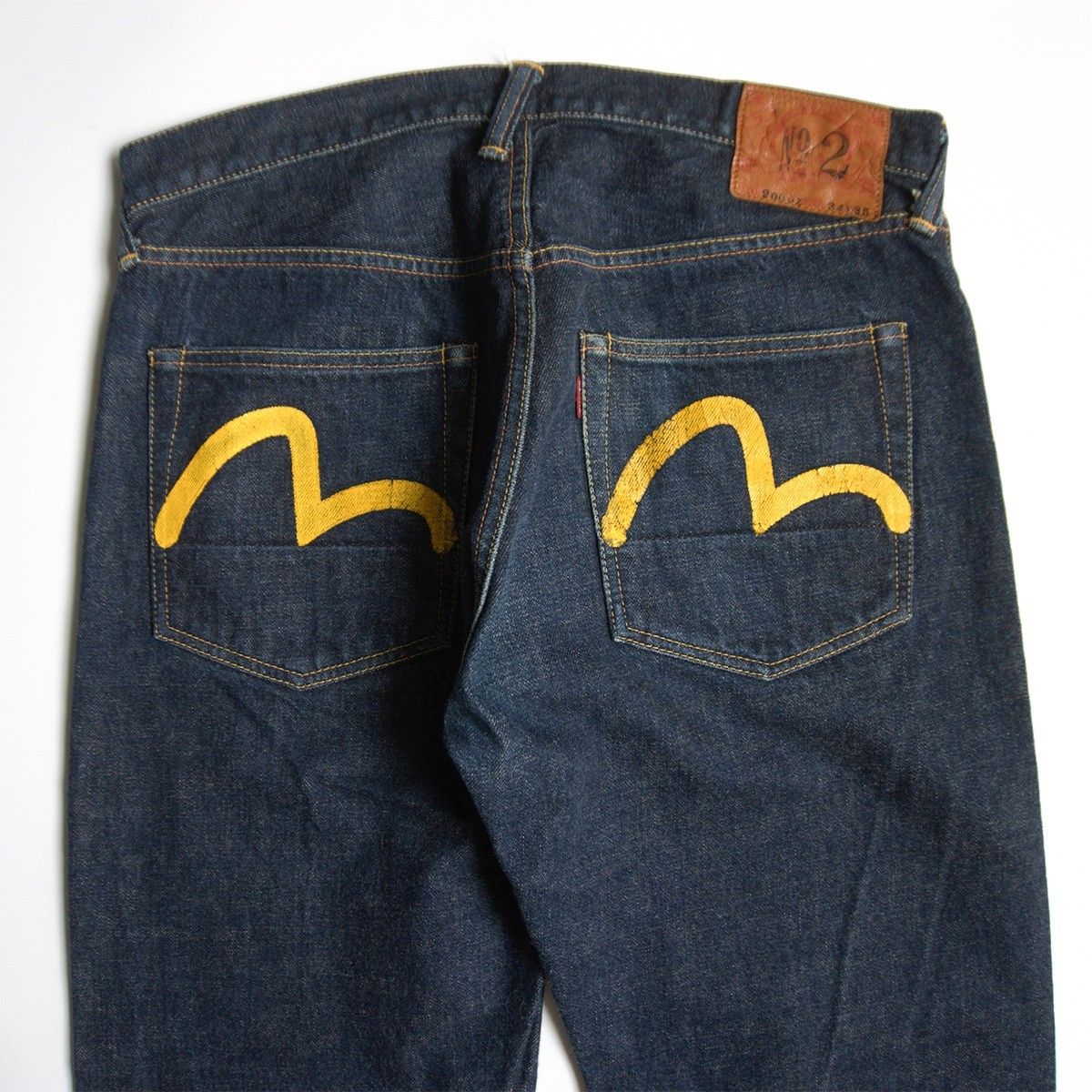 パンツ EVISU 34x35 中古・古着通販】EVISU (エビス) カモメ デニムパンツ